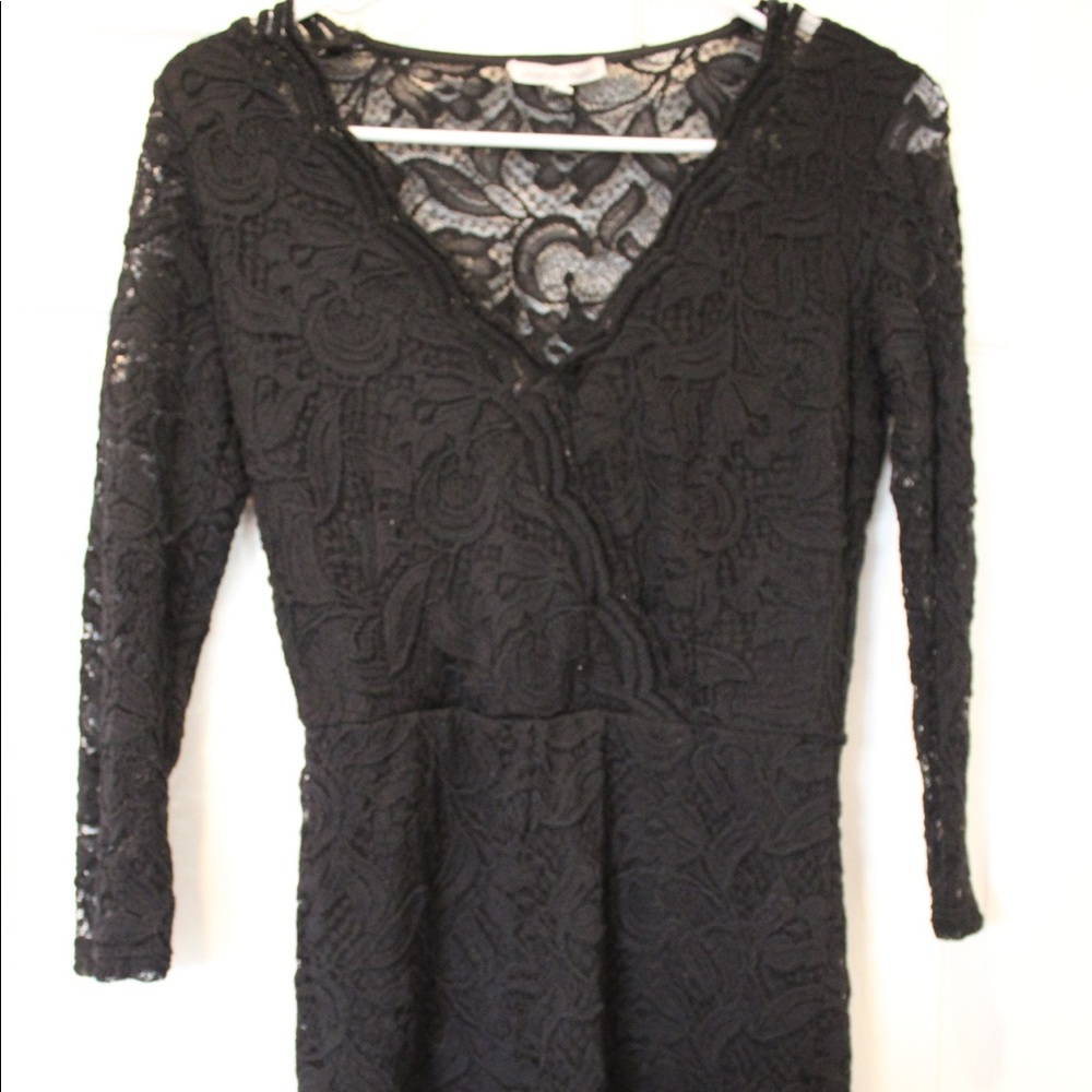 Black lace romper!